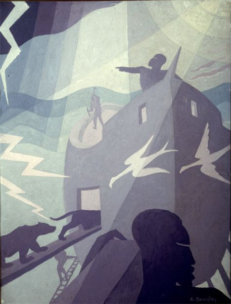 Image is an oil painting called Noah's Ark